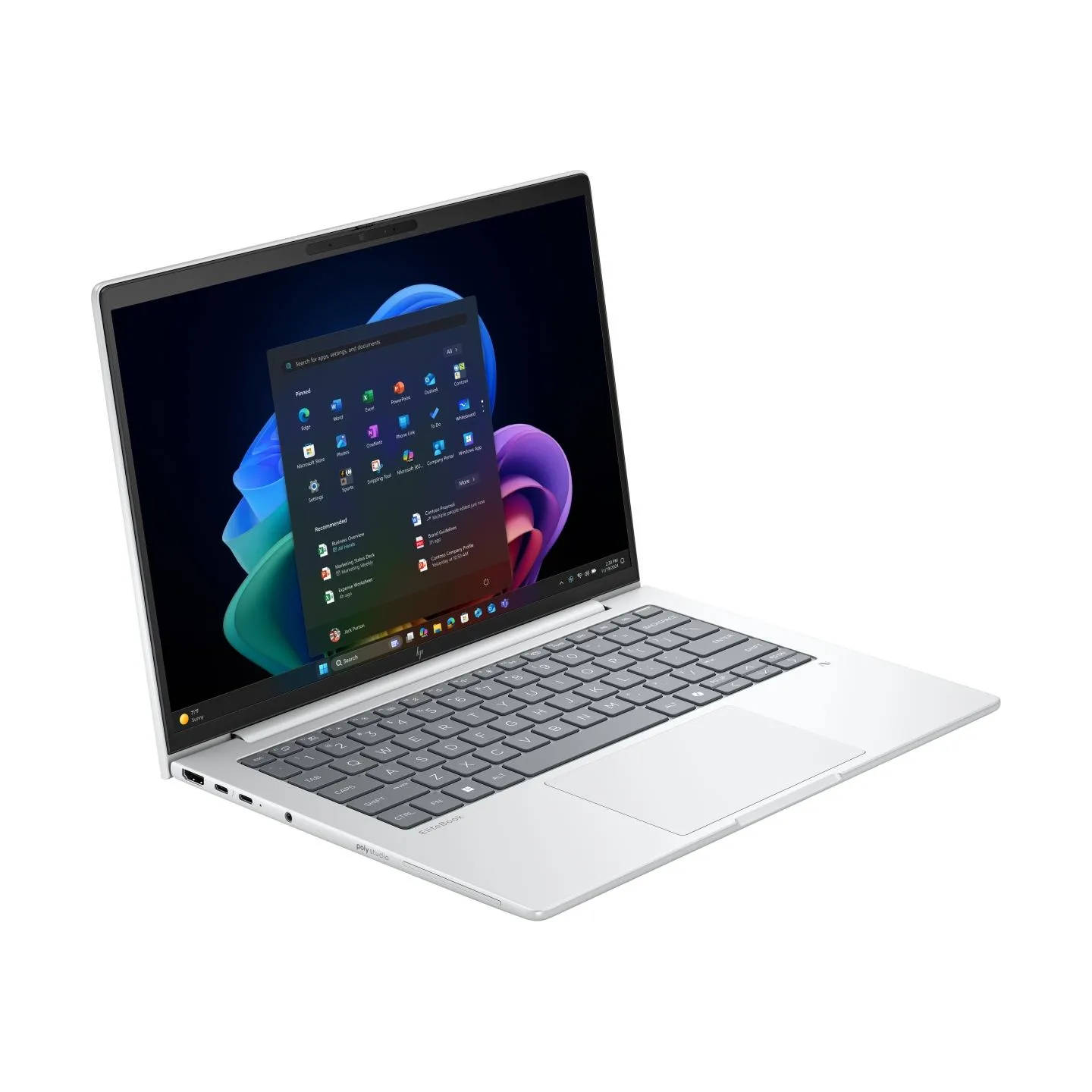 HP EliteBook 8 G1i AI 14 - Ultra 7-258V, 32GB, 512GB SSD, 14 WUXGA 300-nit AG, 5MP IR cam, WWAN-ready, Smartcard, FPR, Nordic ba