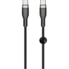 Fixed | Braided Cable USB-C/USB-C, 2m, 100W | FIXDB-CC2-BK