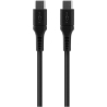 Fixed | Liquid Silicone Cable USB-C/USB-C, 2m, 60W | FIXDLS-CC2-BK