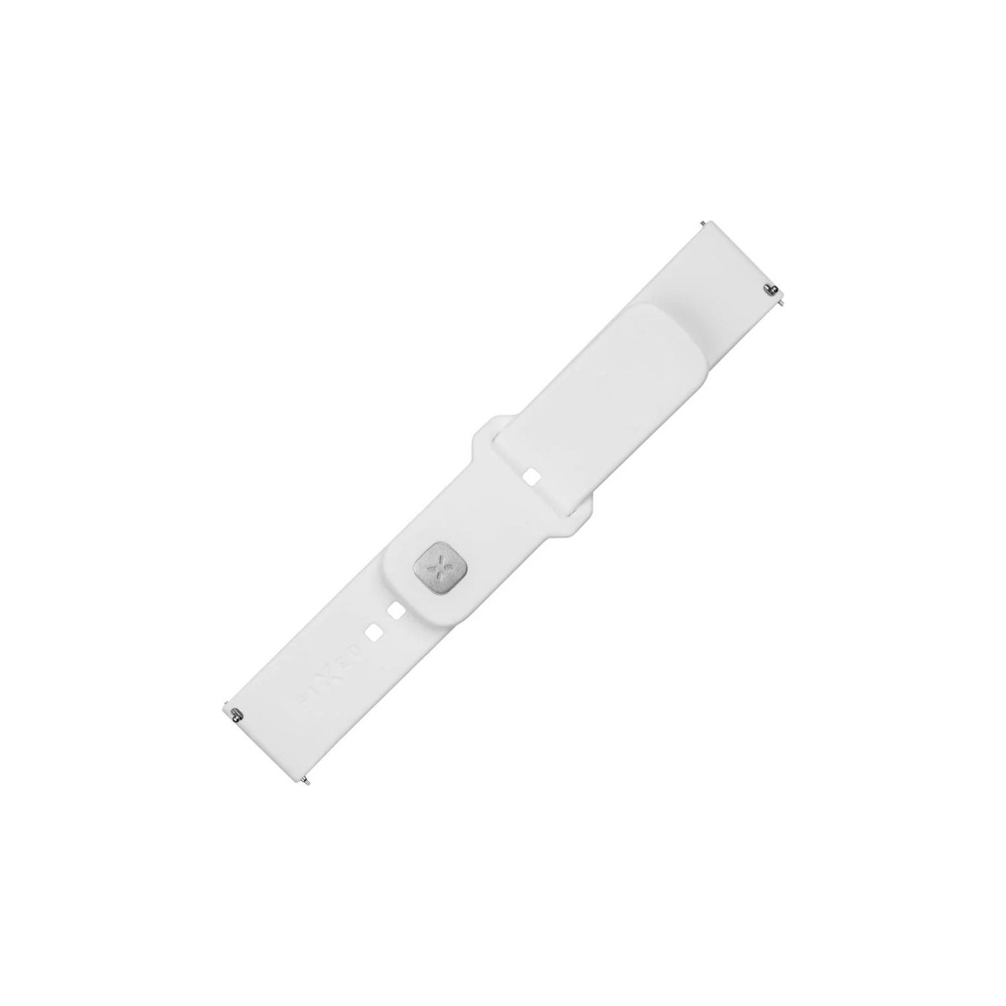 Fixed | Sporty Strap Set with Quick Release 22mm for smartwatch | 160-235 mm | White | Silicone