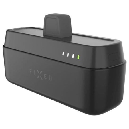 Fixed | Zen 5 Plug-in 20W Powerbank | FIXZEN-5PL-BK | 5000 mAh | USB-C: DC 5V/3A, 9V/2.22A, 12V/1.67A 20W MAX | Black