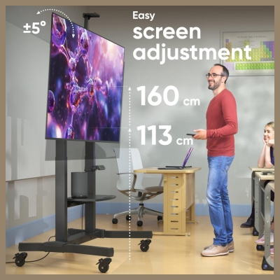 Onkron TV SET ACC MOTOR. MOBILE STAND/50-100" BLACK TS1991E-B ONKRON