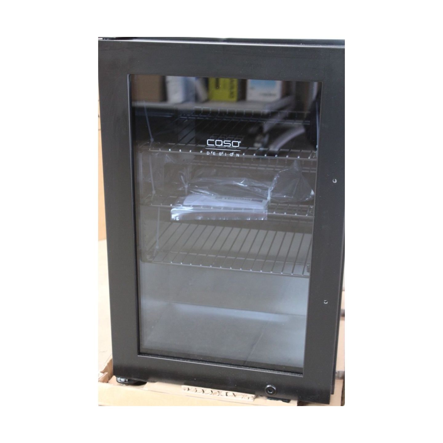 Caso | Caso Barbecue Cooler | S-L | Energy efficiency class F | Free standing | Black | DAMAGED PACKAGING, DENTED TOP AND BACKSI
