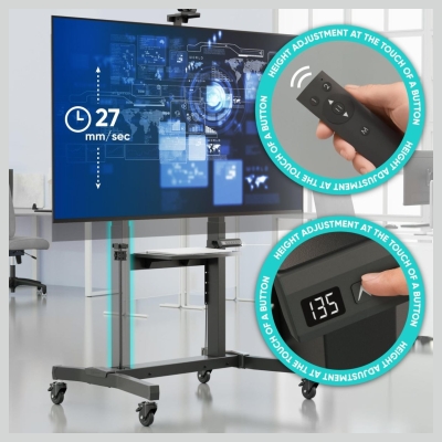 Onkron TV SET ACC MOTOR. MOBILE STAND/50-100" BLACK TS1991E-B ONKRON