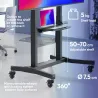 Onkron TV SET ACC MOTOR. MOBILE STAND/50-100" BLACK TS1991E-B ONKRON