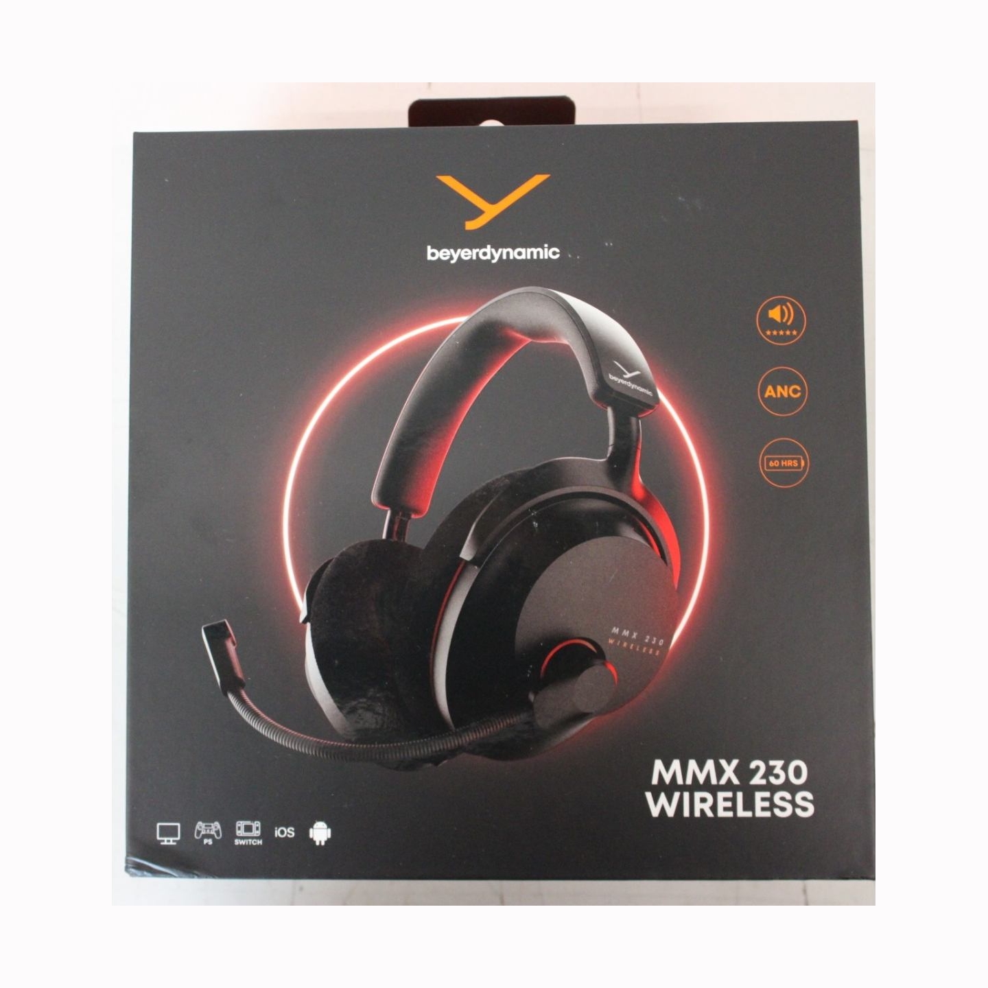 Beyerdynamic MMX 230 Black Bluetooth ANC Headphones, Wireless |  Headphones | MMX 230 | Bluetooth | Over-Ear | Microphone | Blac