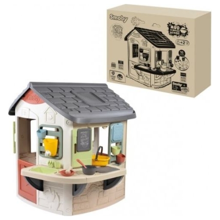 Smoby Kids garden house with mud kitchen