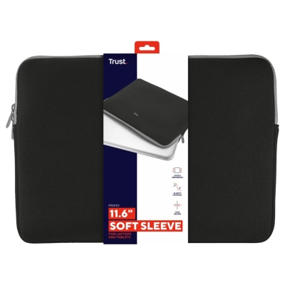 Trust NB SLEEVE 11.6" PRIMO BLACK/21254 TRUST