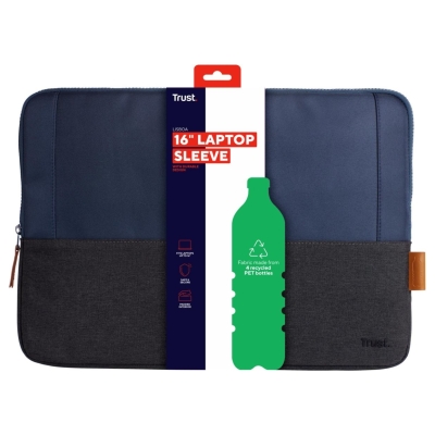 Trust NB SLEEVE 16" LISBOA/BLUE 24982 TRUST