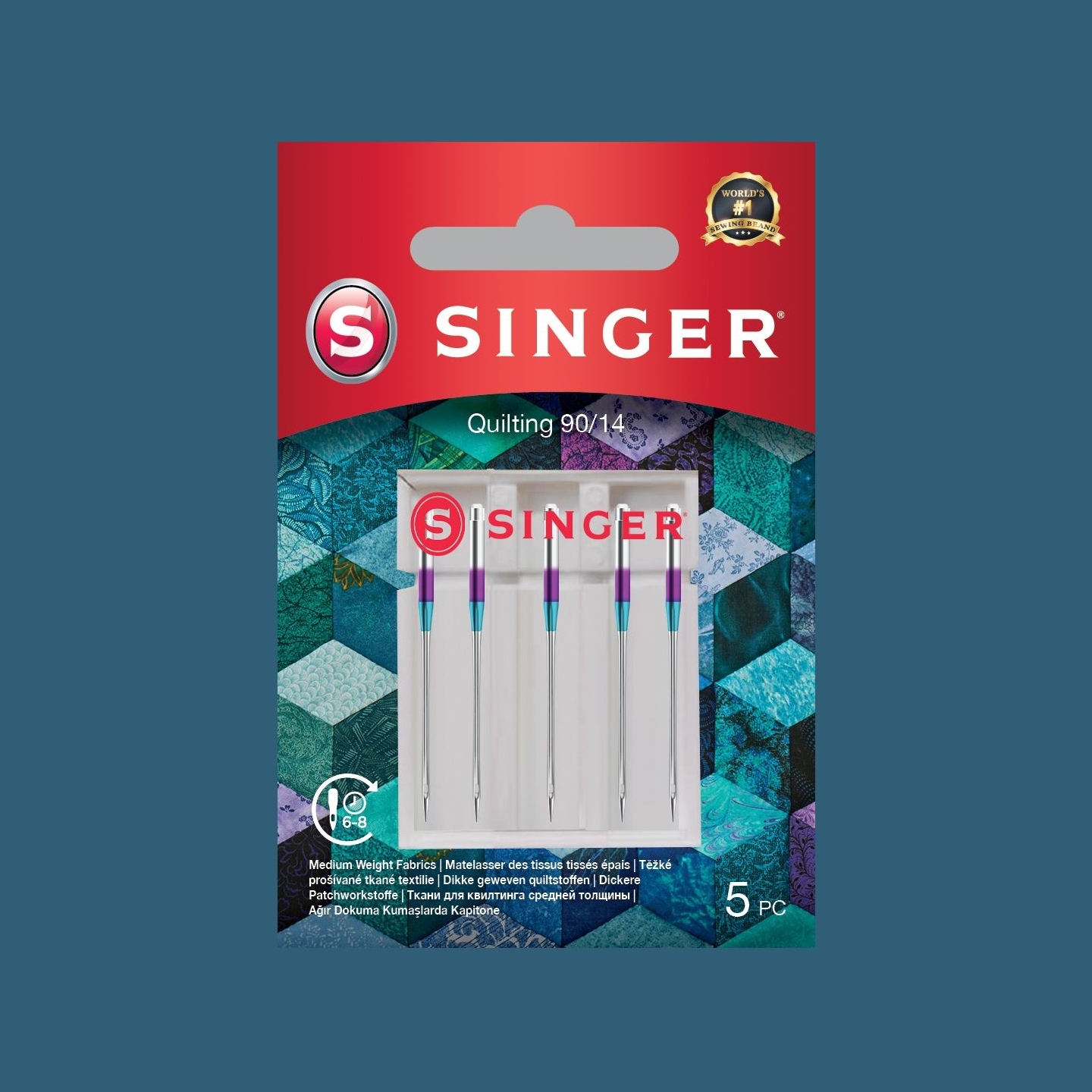 Singer | Quilting Needle 90/14 5PK