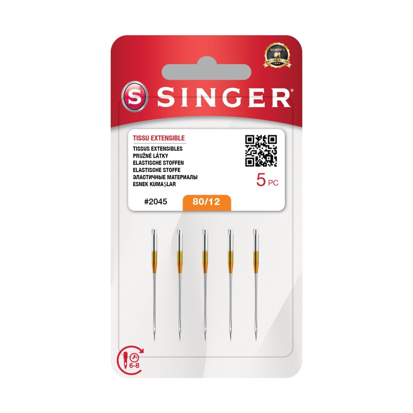 Singer | Needle, 2045 SZ12 BLST W/05