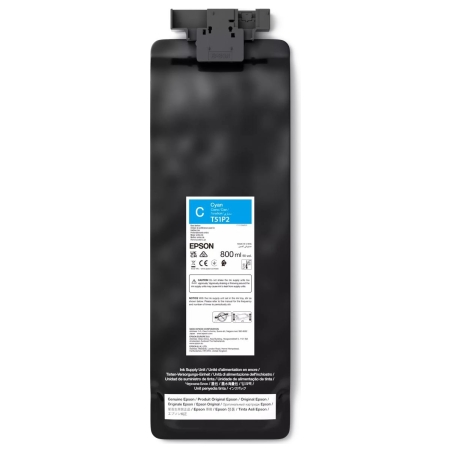 Epson UltraChrome GS3 T51P200 (800ML) | Ink pack | Cyan