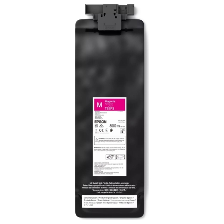 Epson UltraChrome GS3 T51P300 (800ML) | Ink pack | Magenta