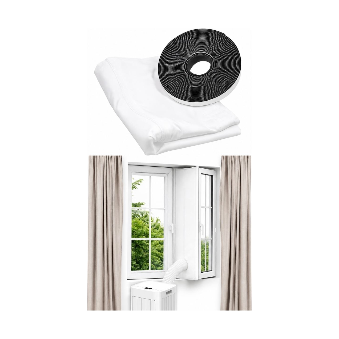 Mill Air Conditioner Window Kit | MPACWK