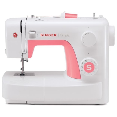 Singer | SIMPLE 3210 | Number of stitches 10 | Number of buttonholes 1 | White