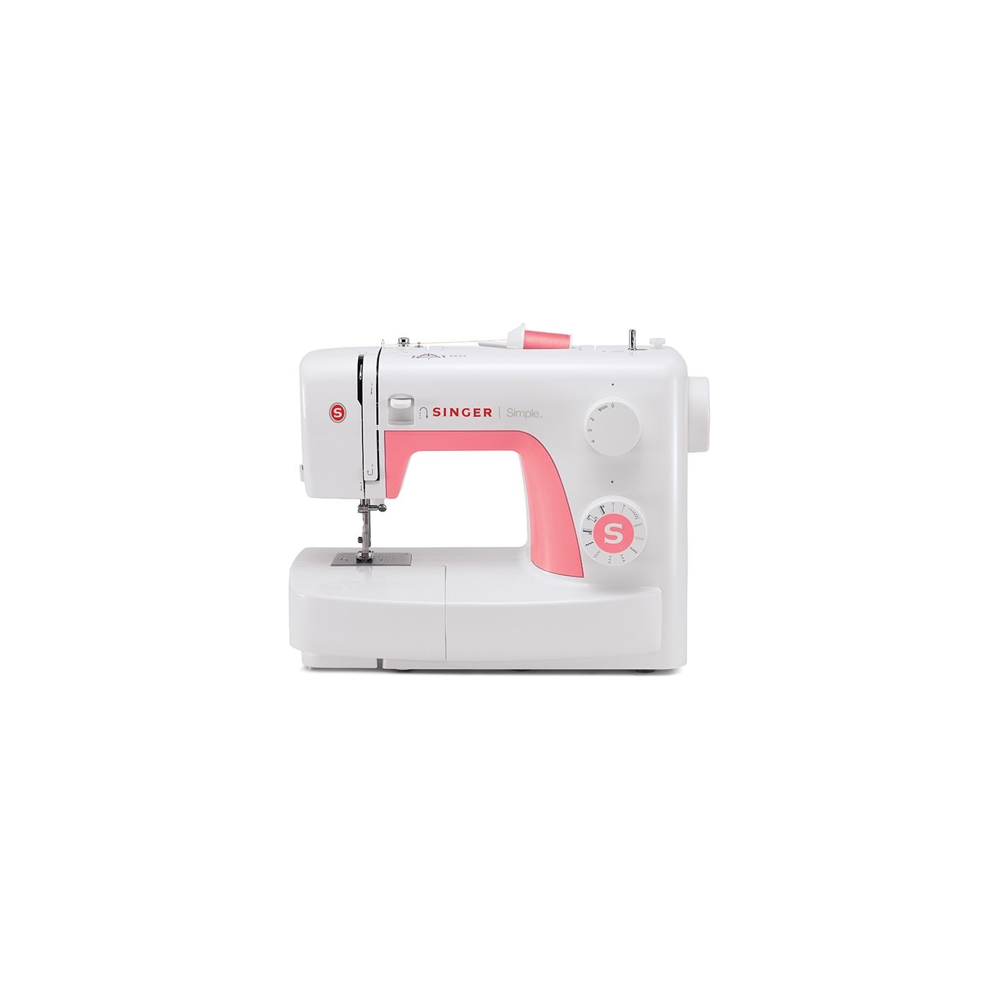 Singer | SIMPLE 3210 | Number of stitches 10 | Number of buttonholes 1 | White