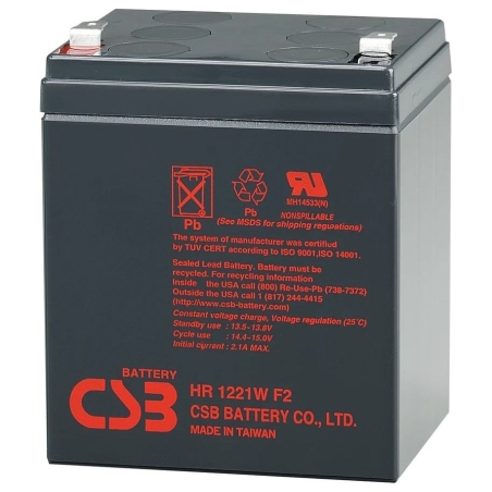 Csb Battery CSB | Battery, 12 V | HR1221WF2 | 21 W