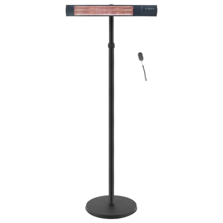 Tunabone Electric Standing Patio Heater, Single carbon golden tube | TB2580ST-01 | Patio heater | 2500 W | Black