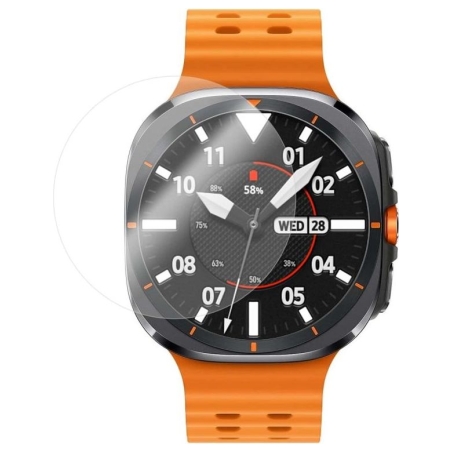 Fixed | Protective Tempered Glass for smartwatch Samsung Galaxy Watch Ultra, 2pcs | Clear