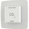 Duco CO2 Room Sensor with Control RF/Wired, White