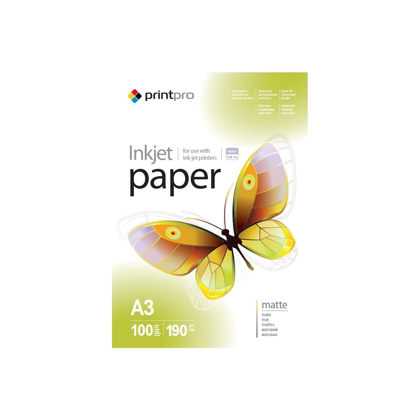 Colorway PrintPro Photo Paper, 100 sheets | Matte | 190 g/m² | A3