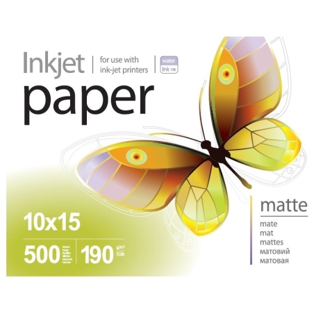 Colorway PrintPro Photo Paper, 500 sheets | Matte | 190 g/m² | 10x15