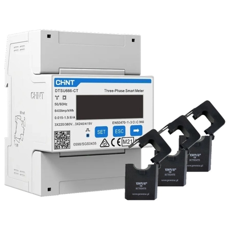 Deye Smart meter with current transformers | SEM DTSU666-CT