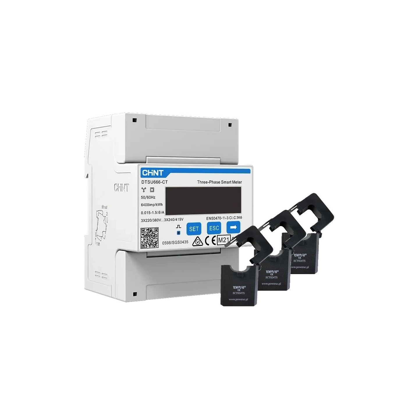 Deye Smart meter with current transformers | SEM DTSU666-CT