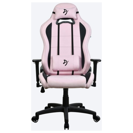 Arozzi Frame material: Metal; Wheel base: Nylon; Upholstery: Supersoft | Arozzi | Gaming Chairs | Torretta SuperSoft | Pink