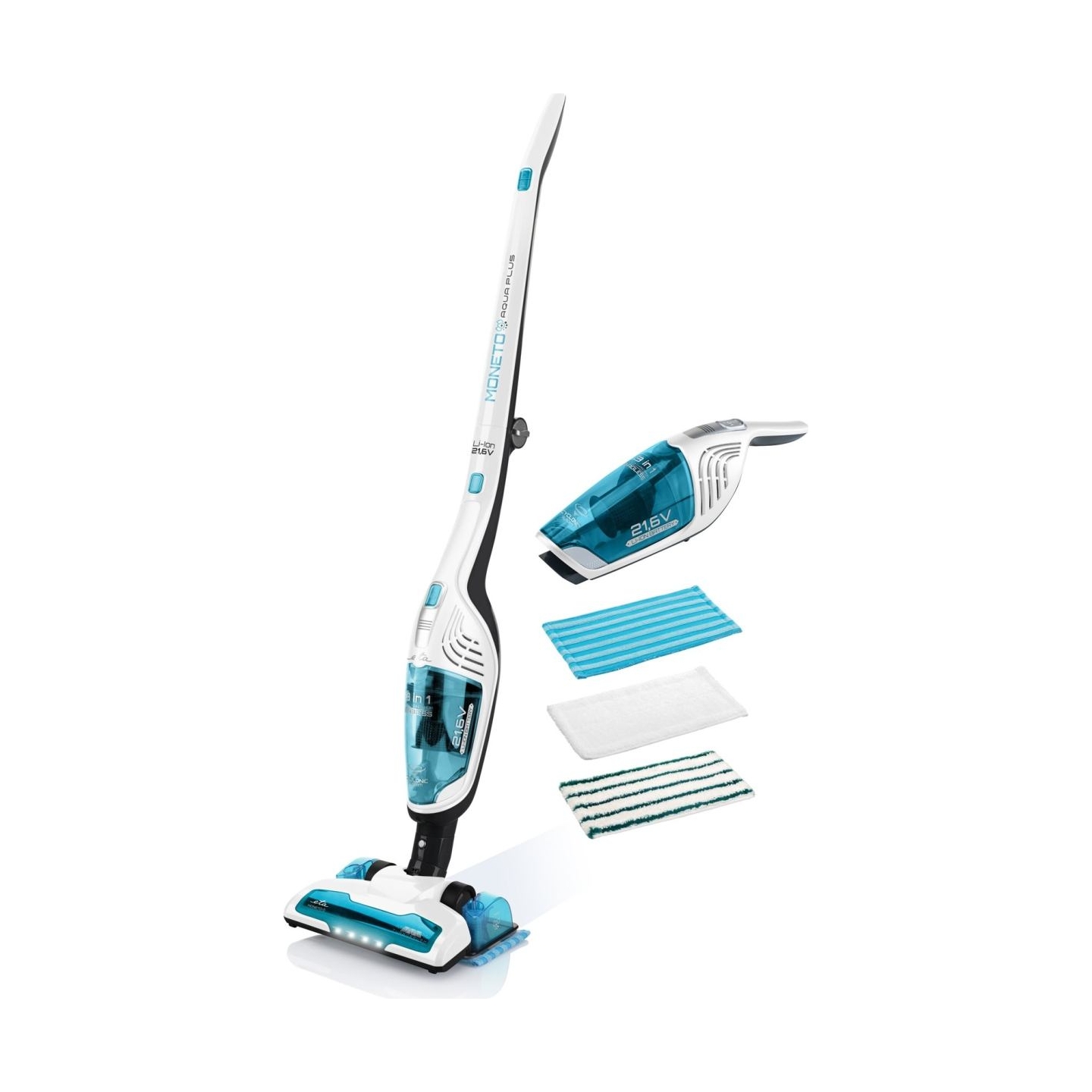 ETA | Vacuum Cleaner | ETA645390000 Moneto II Aqua Plus | Cordless operating | Handstick 3in1 | Washing function | N/A W | 21.6 