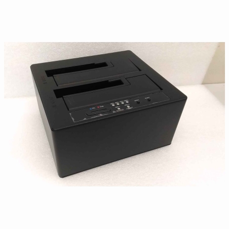 Raidsonic Icy Box | IB-121CL-C31 CloneStation for 2x HDD/SSD with USB 3.1 (Gen 2) Type-C | USED, REFURBISHED, WITHOUT ORIGINAL P