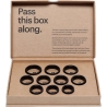 Ultrahuman Smart ring try-on sizing kit | UH-RA-SSK | Black
