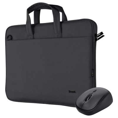 Trust NB CASE BOLOGNA 16" +MOUSE SET/BLACK 24988 TRUST