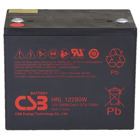 Csb Battery Battery 12V 6Ah 25W Pb F2 | HRL1225W