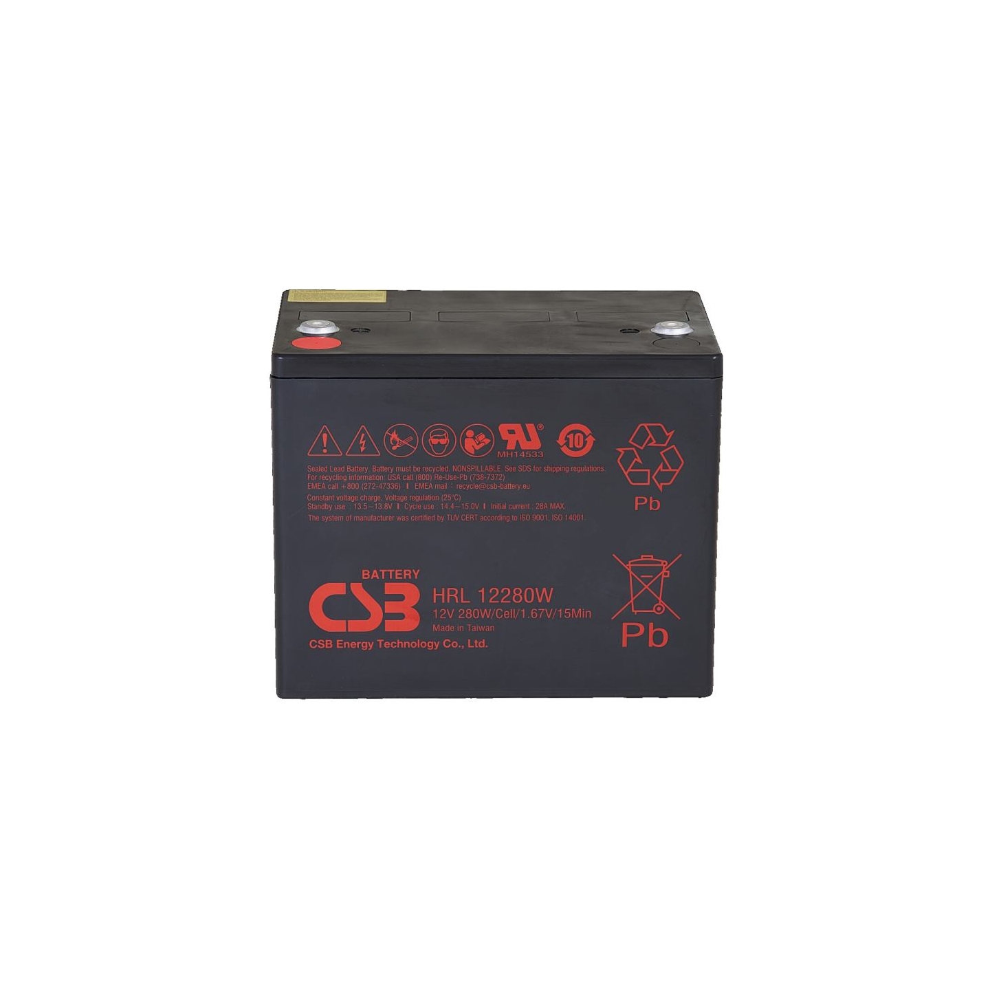 Csb Battery Battery 12V 6Ah 25W Pb F2 | HRL1225W