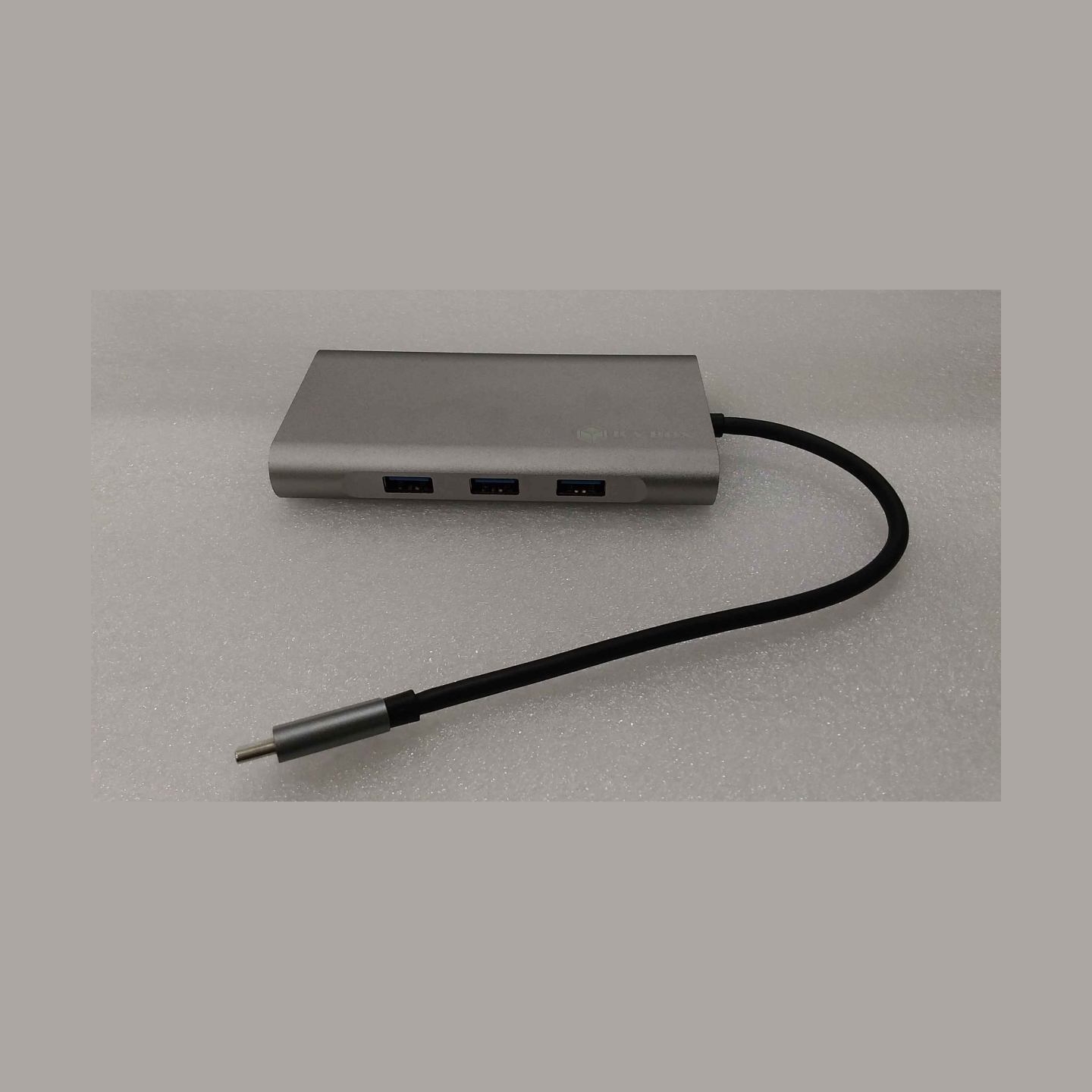 Raidsonic Icy Box IB-DK4040-CPD USB Type-C Docking Station with two video interfaces | USED, REFURBISHED, WITHOUT ORIGINAL PACKA