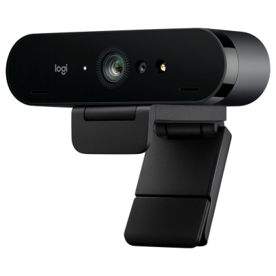 Logitech BRIO Webcam with 4K Ultra HD video & RightLight 3 with HDR / 960-001106