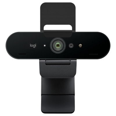 Logitech BRIO Webcam with 4K Ultra HD video & RightLight 3 with HDR / 960-001106
