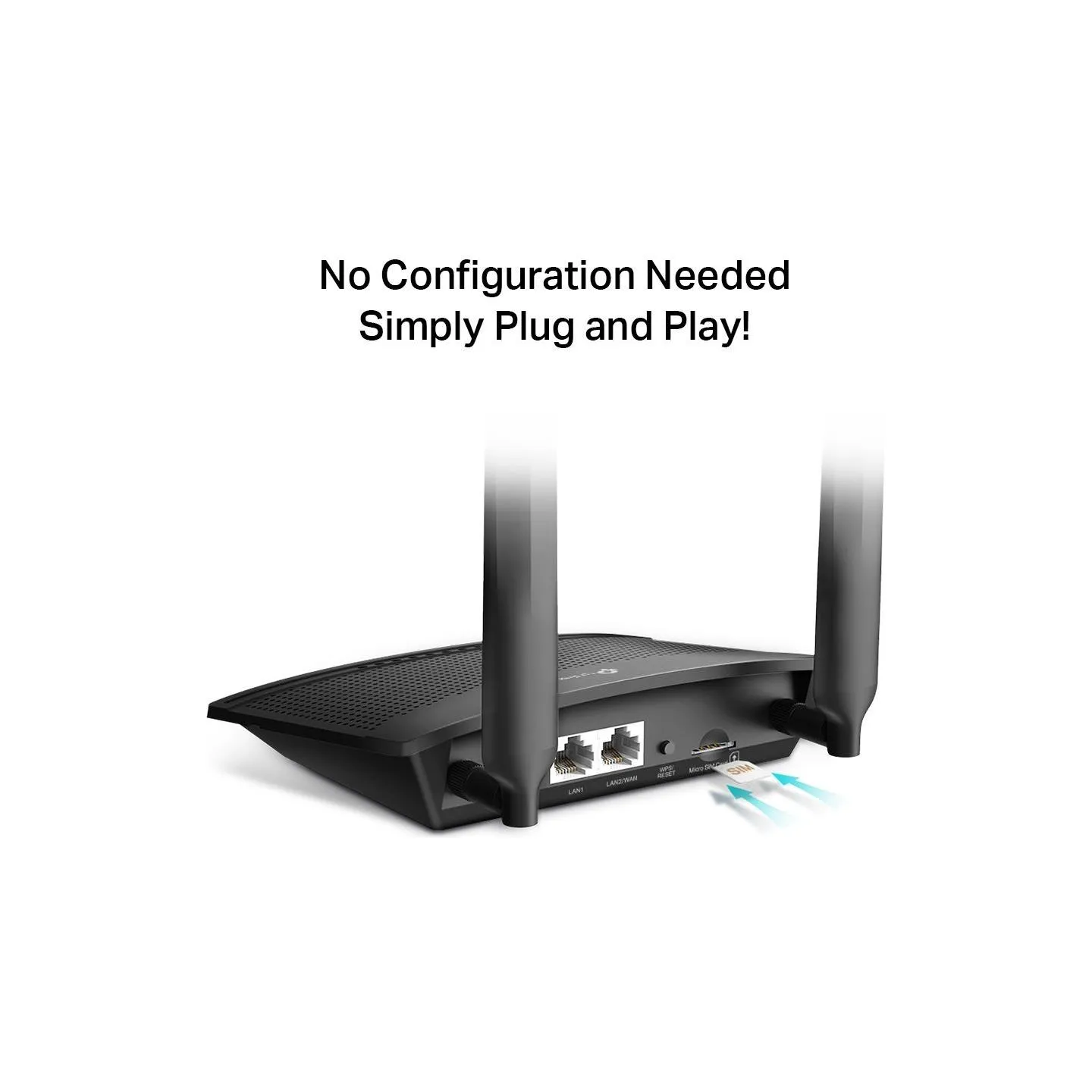 Tp-Link Archer MR100 4G LTE Router N300 1xLAN 1xWAN 1xSIM