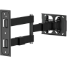 Visaro Wall mount | WMA75 Full Motion TV Mount | Maximum weight (capacity) 30 kg | Black