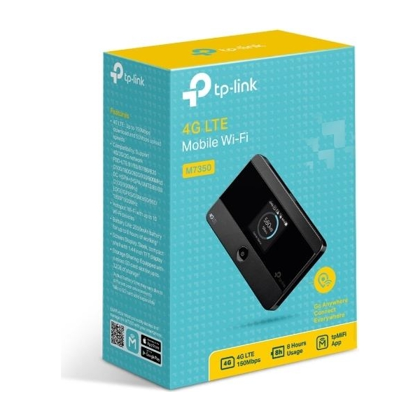 Tp-Link 4G LTE Mobile | M7350 | 802.11ac | Mesh Support No | MU-MiMO No | No mobile broadband | Antenna type Internal | Micro SD