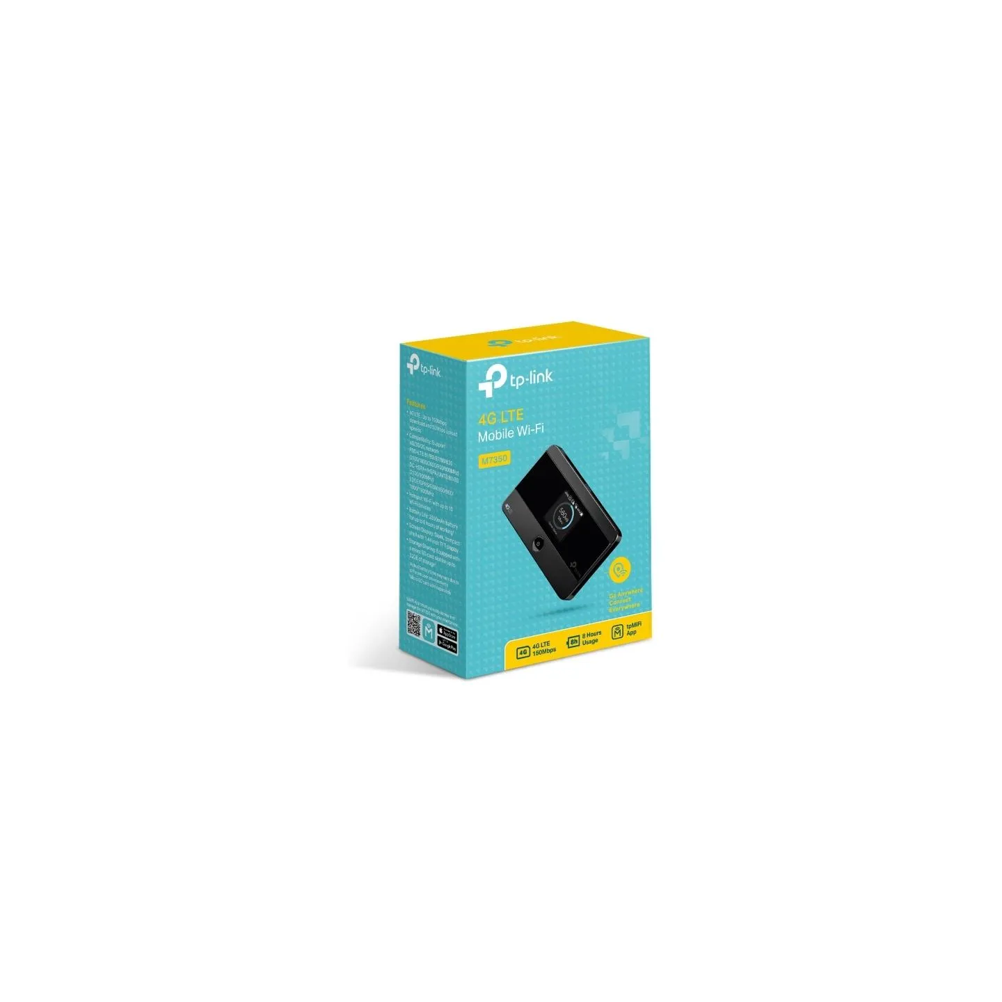 Tp-Link 4G LTE Mobile | M7350 | 802.11ac | Mesh Support No | MU-MiMO No | No mobile broadband | Antenna type Internal | Micro SD