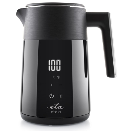 ETA Kettle | ETA Etela 9596 90000 | ETA 2200 W | Electric | 1.5 L | Stainless steel | 360° rotational base | Black