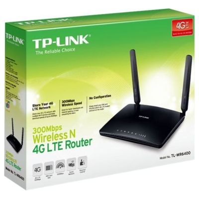 Tp-Link MR6400 router LTE N300 SIM 4xLAN