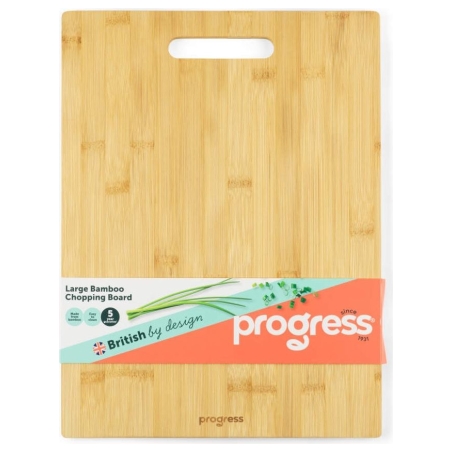 Progress BW14734 Large Bamboo Chopping Board 40 x 30 cm