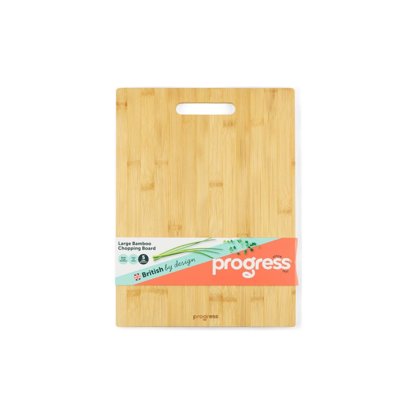 Progress BW14734 Large Bamboo Chopping Board 40 x 30 cm