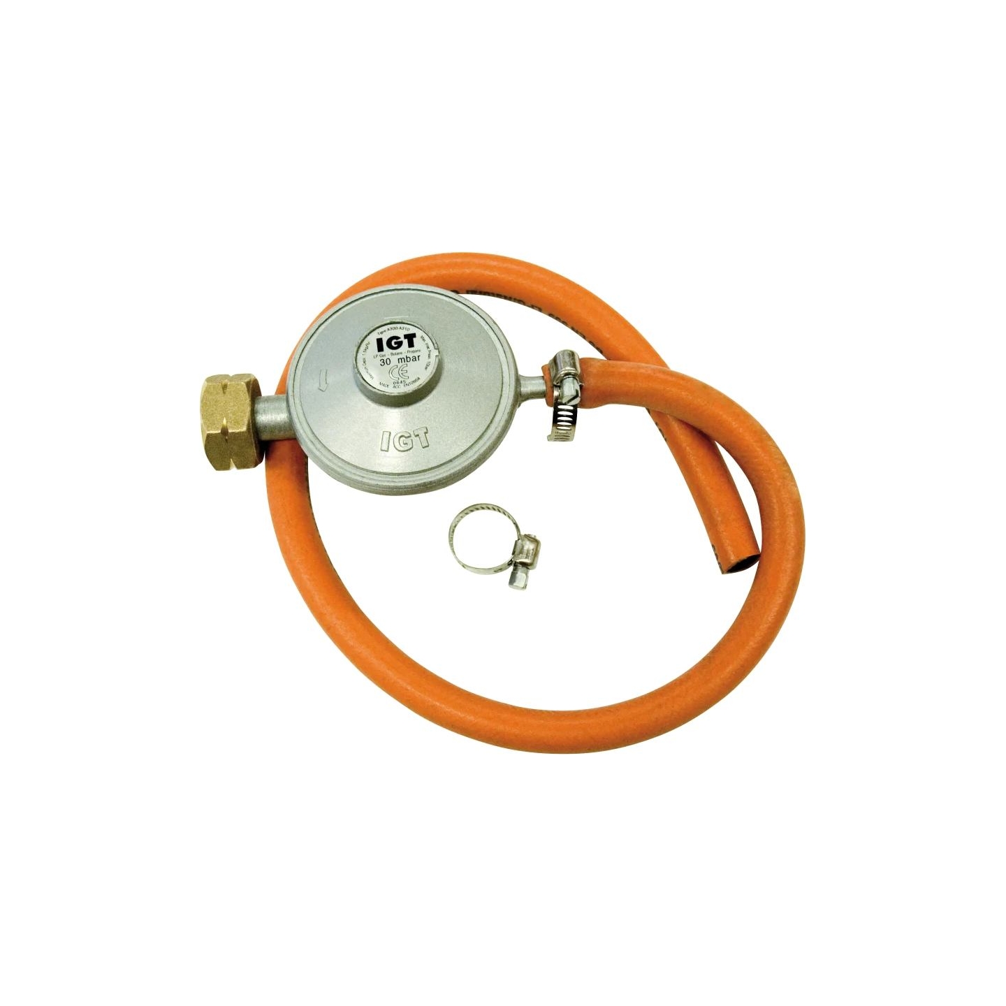 Barbecook Gas Regulator The Netherlands with Hose 30mbar | BC-ACC-7184