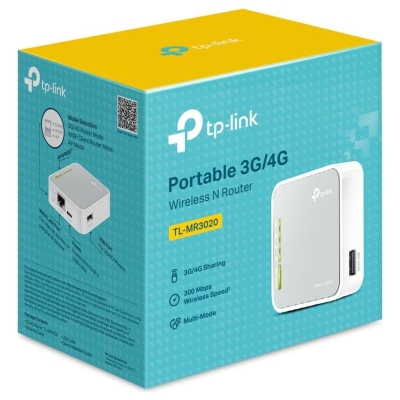 Tp-Link WRL 3G/4G ROUTER 150MBPS/PORTABLE TL-MR3020 TP-LINK