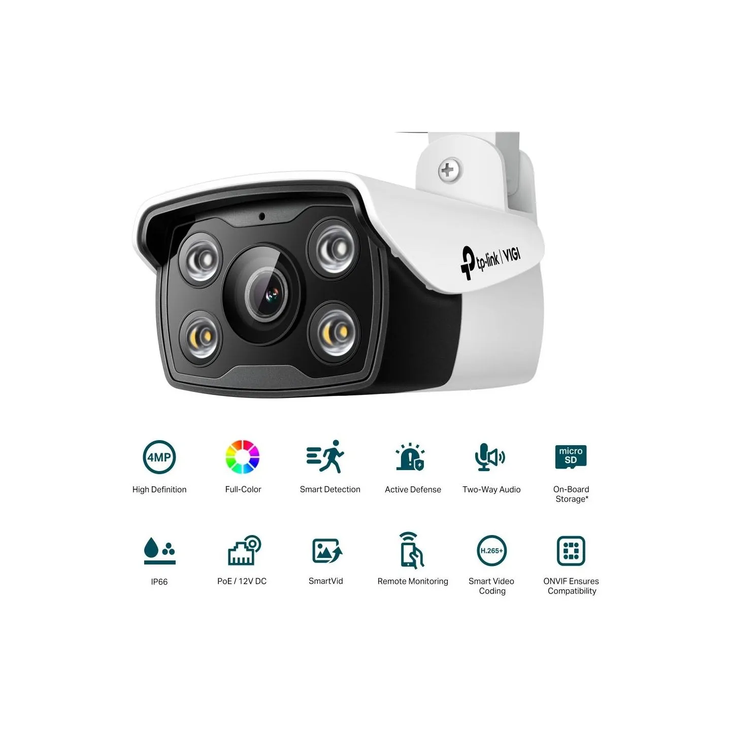 Tp-Link NET CAMERA BULLET H.264 4MP/VIGI C340(2.8MM) TP-LINK