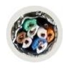 Lanberg Lan Cable Cat.5e SFTP 305M Solid CU LSZH Grey CPR+ Fluke Passed | LCS5L-11CU-0305-S